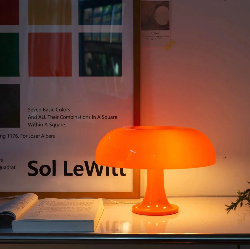 MushroomGlow | Modern Stylish LED Table Lamp for Living Room and Bedroom